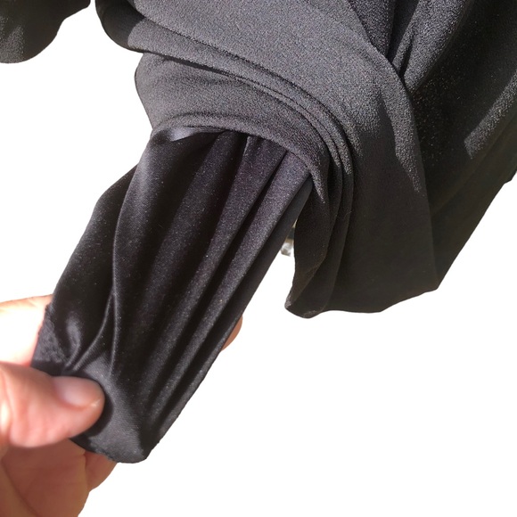 CeCe Mixed Media Little Black Dress size Small - Picture 6 of 14